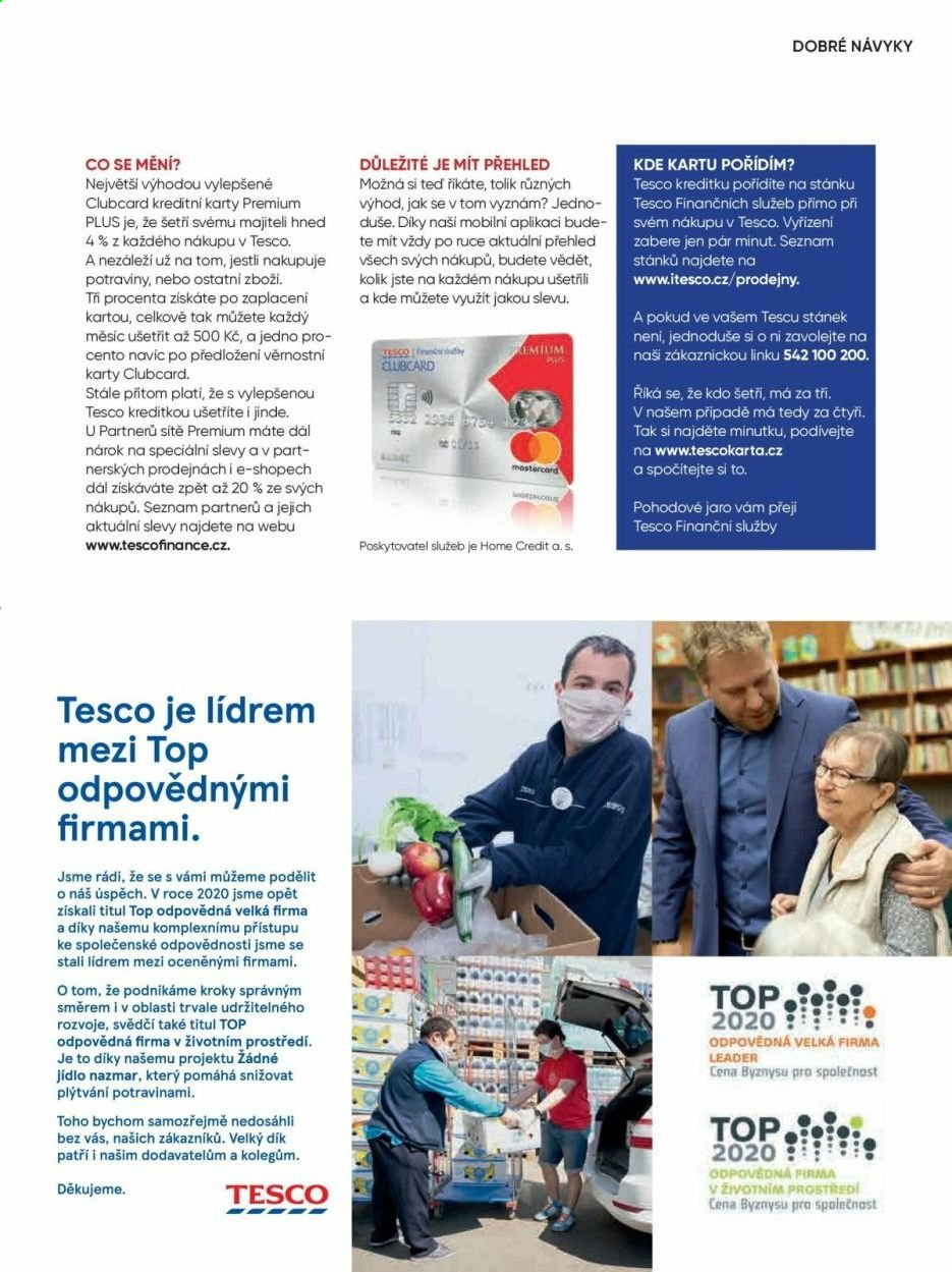 Leták TESCO - 1.3.2021 - 31.5.2021. Strana 89