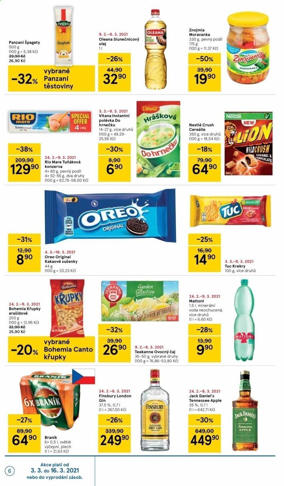 Leták TESCO supermarket - 3.3.2021 - 9.3.2021. Strana 6