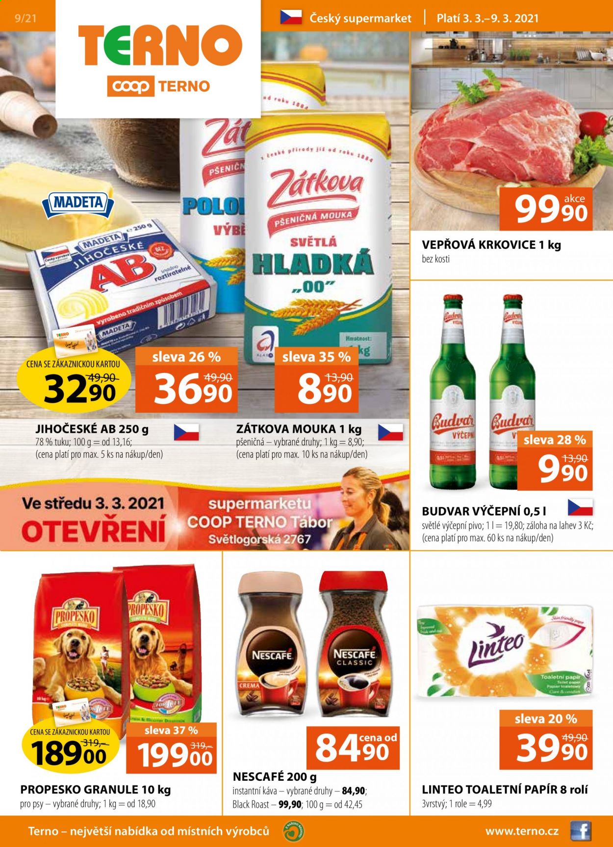 Leták coop TERNO - 3.3.2021 - 9.3.2021. Strana 1