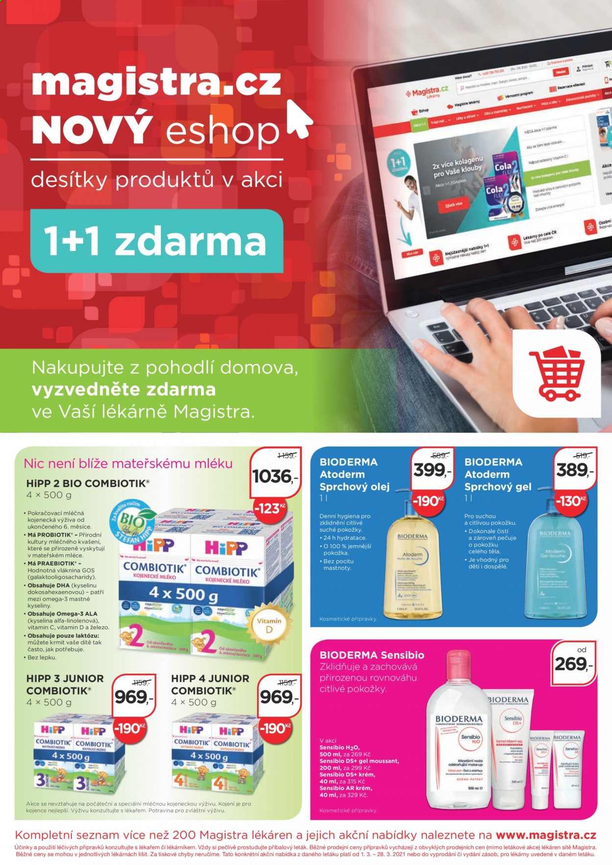 Leták Magistra Lékárny - 1.3.2021 - 28.3.2021. Strana 8
