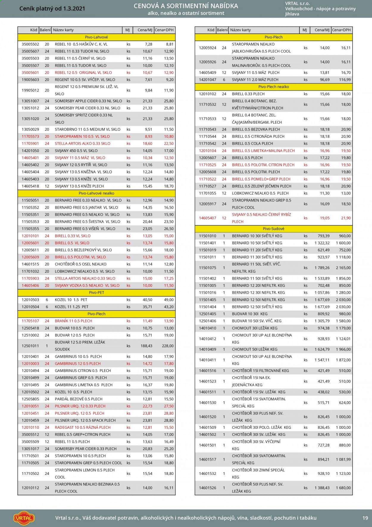 Leták Vrtal - 1.3.2021 - 31.3.2021. Strana 20