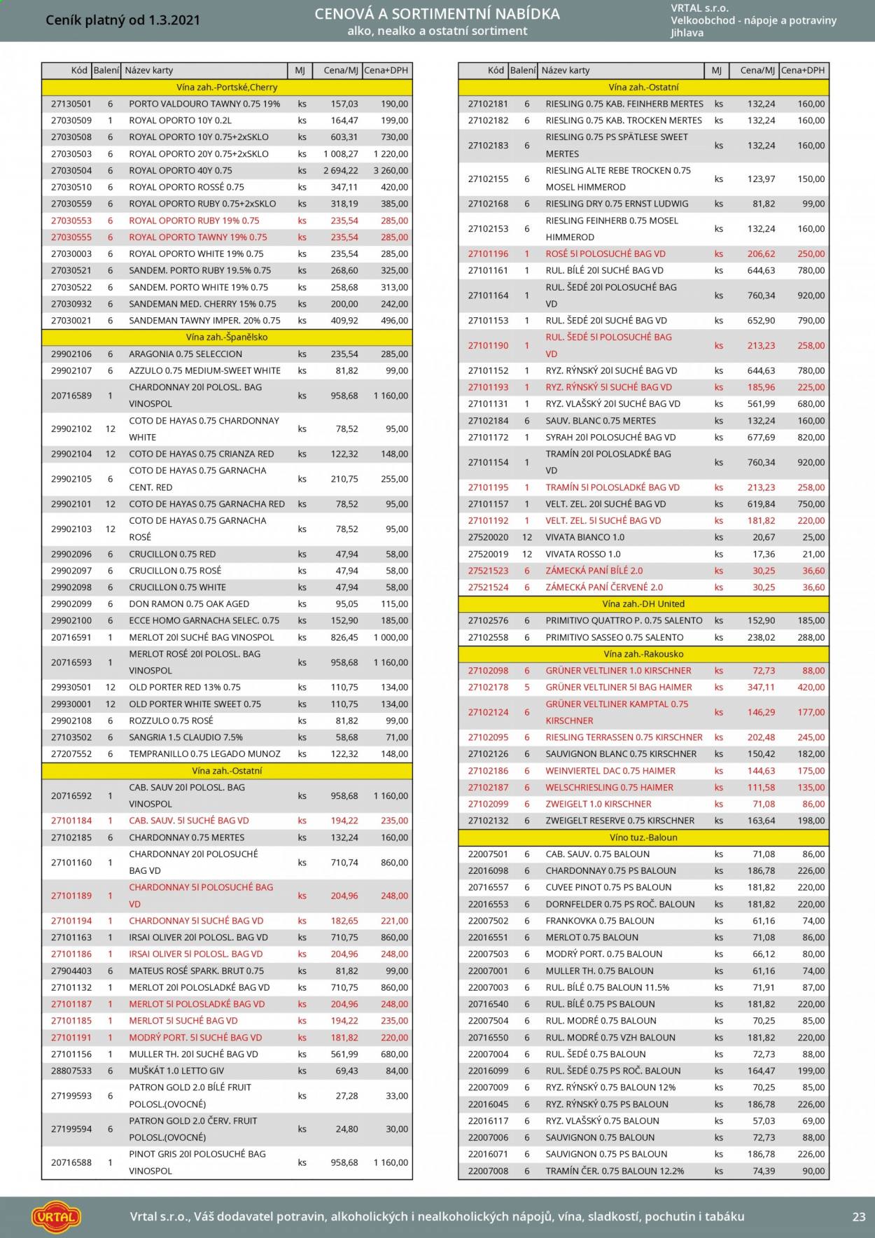 Leták Vrtal - 1.3.2021 - 31.3.2021. Strana 24