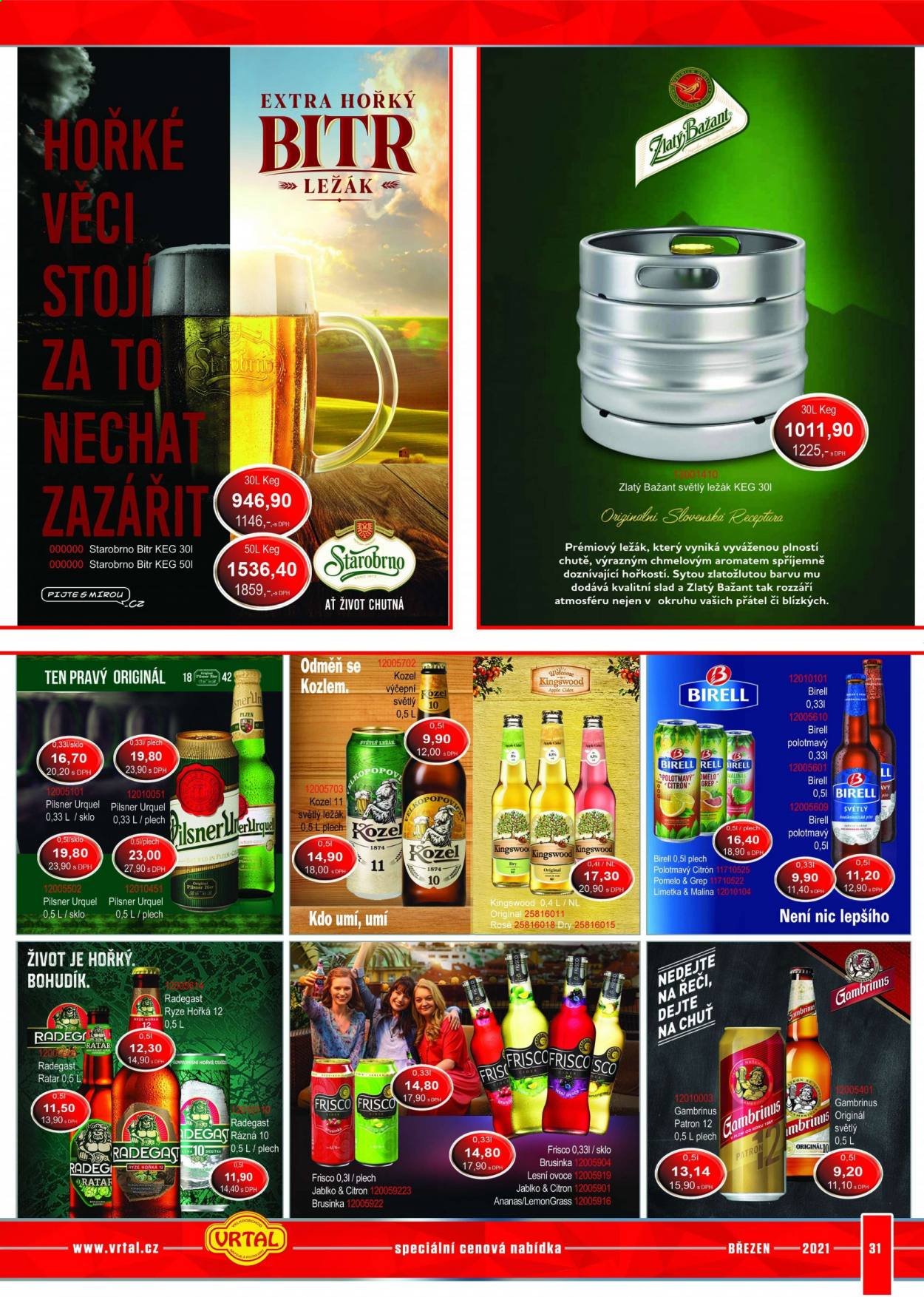 Leták Vrtal - 1.3.2021 - 31.3.2021. Strana 31