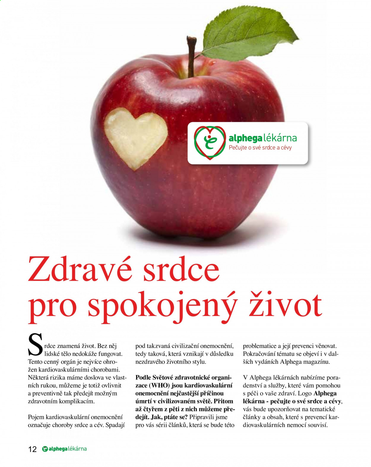 Leták Alphega lékárna - 1.3.2021 - 30.4.2021. Strana 12