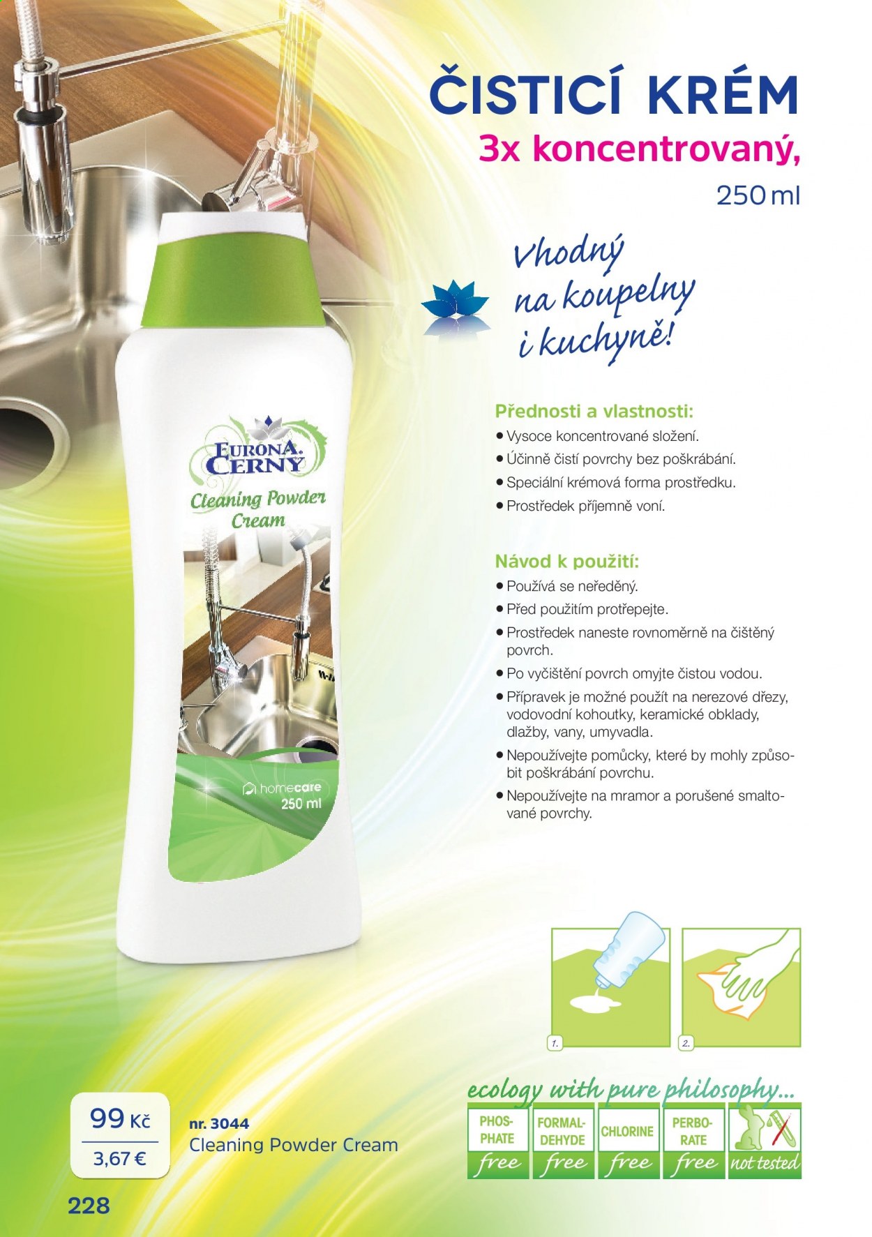 Leták EURONA by CERNY. Strana 230