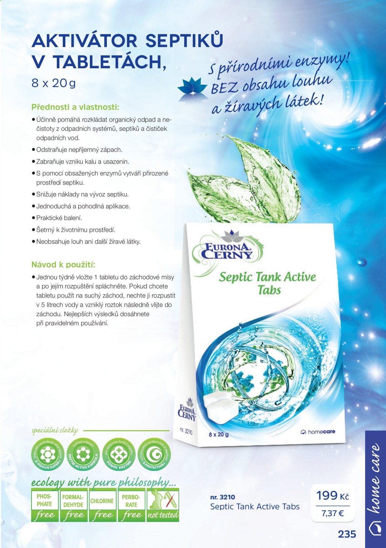 Leták EURONA by CERNY. Strana 237