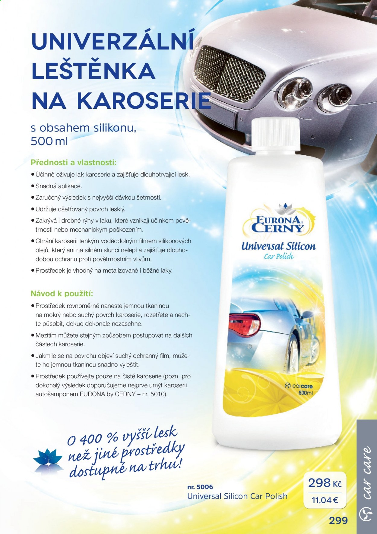 Leták EURONA by CERNY. Strana 301