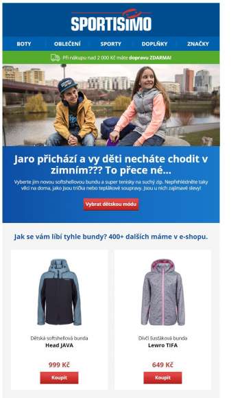 Leták SPORTISIMO - 2.3.2021 - 7.3.2021.