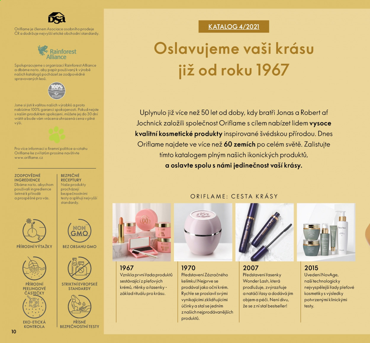 Leták ORIFLAME - 2.3.2021 - 22.3.2021. Strana 10