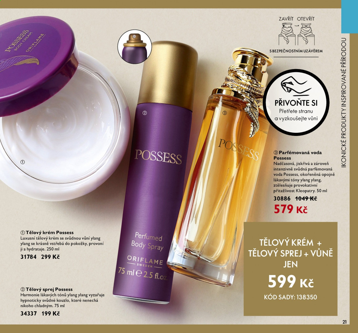 Leták ORIFLAME - 2.3.2021 - 22.3.2021. Strana 21