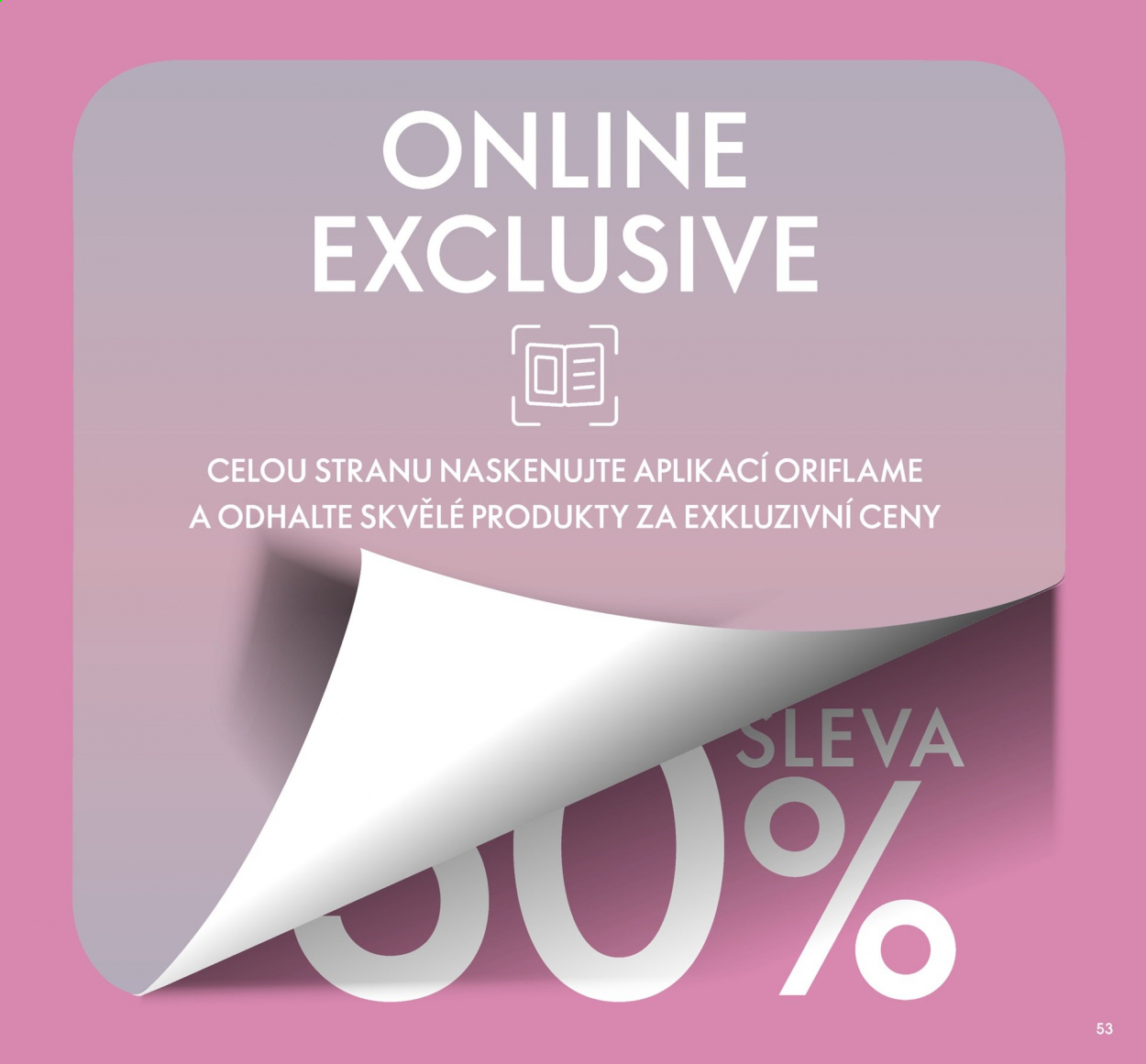 Leták ORIFLAME - 2.3.2021 - 22.3.2021. Strana 53
