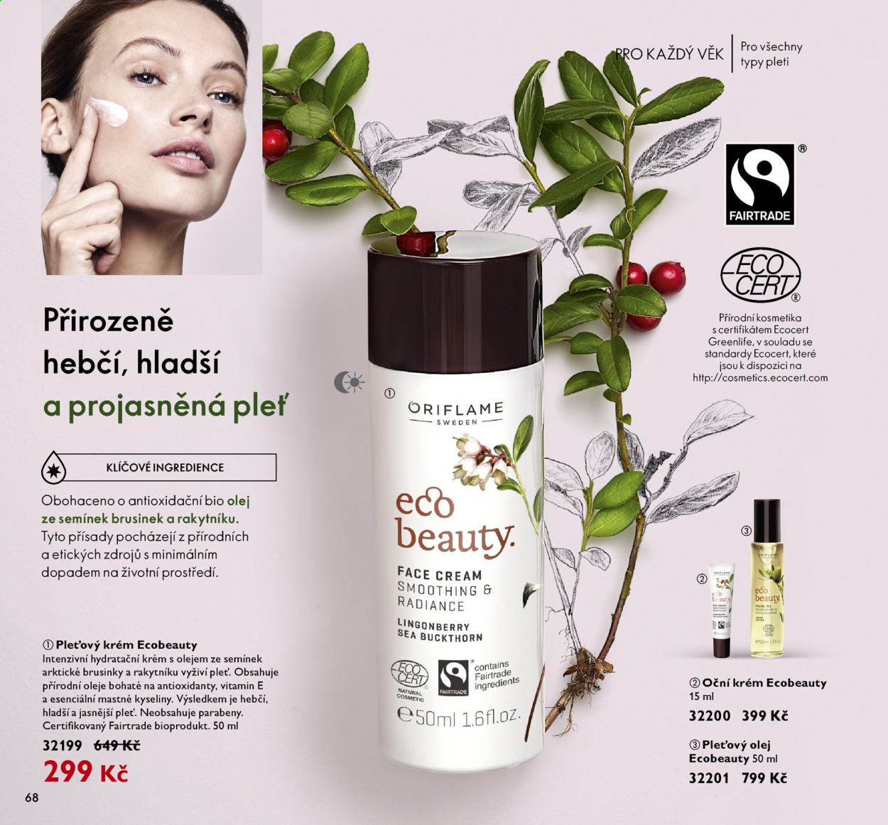 Leták ORIFLAME - 2.3.2021 - 22.3.2021. Strana 68