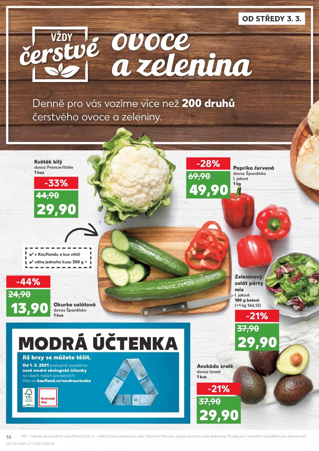 Leták Kaufland - 3.3.2021 - 9.3.2021. Strana 16