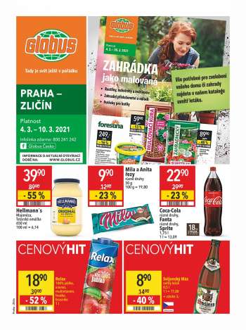 Leták Globus - 4.3.2021 - 10.3.2021.