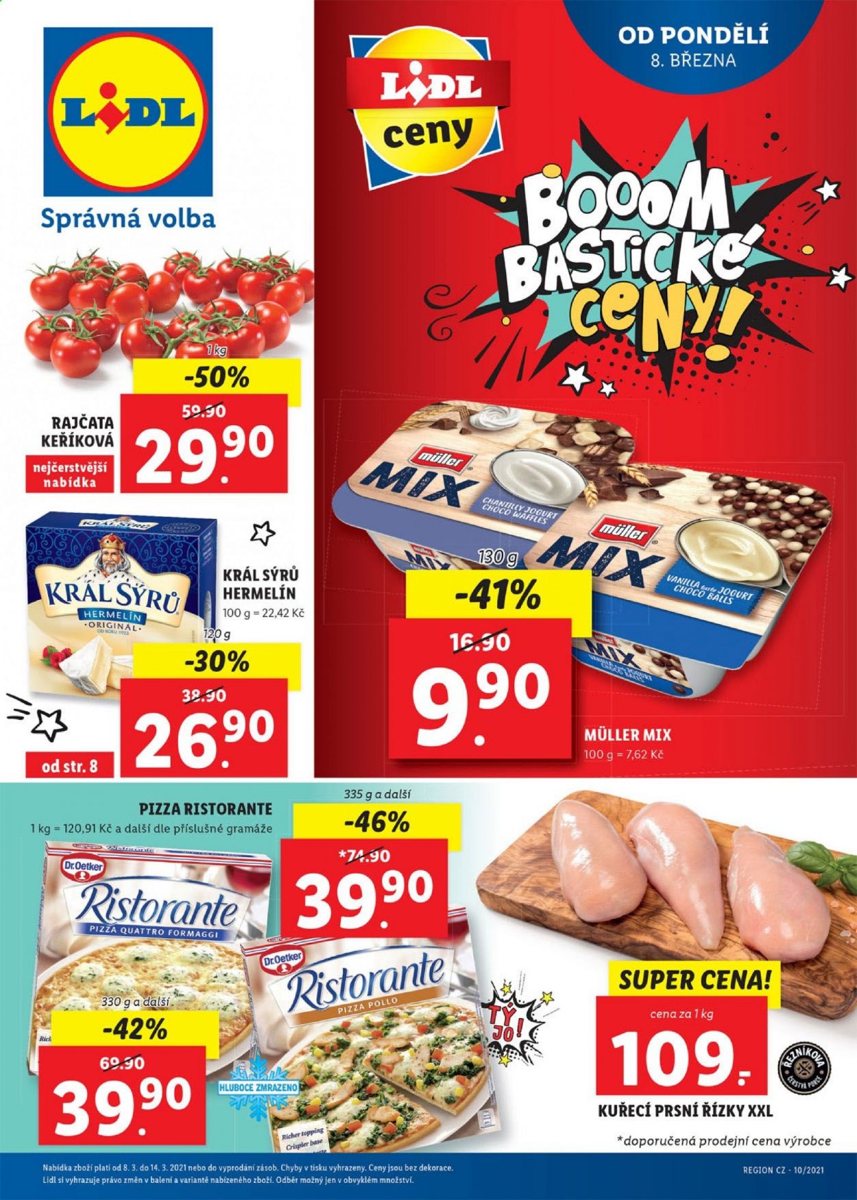 Leták Lidl - 8.3.2021 - 14.3.2021. Strana 1