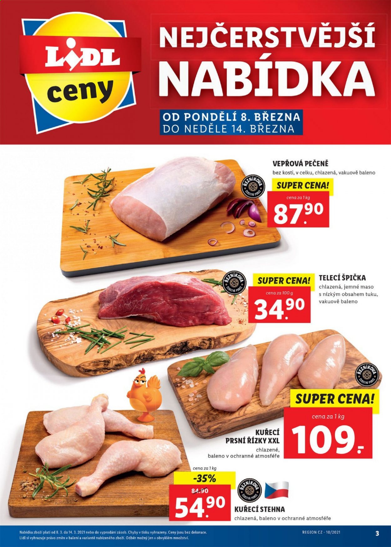Leták Lidl - 8.3.2021 - 14.3.2021. Strana 3