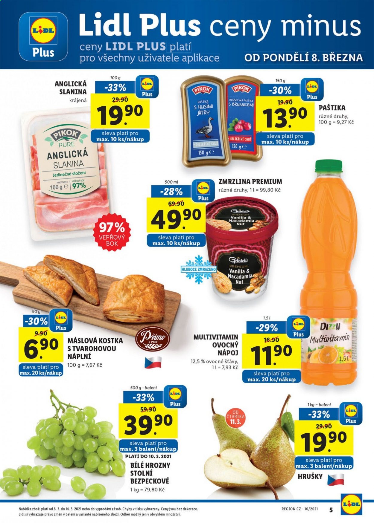 Leták Lidl - 8.3.2021 - 14.3.2021. Strana 5