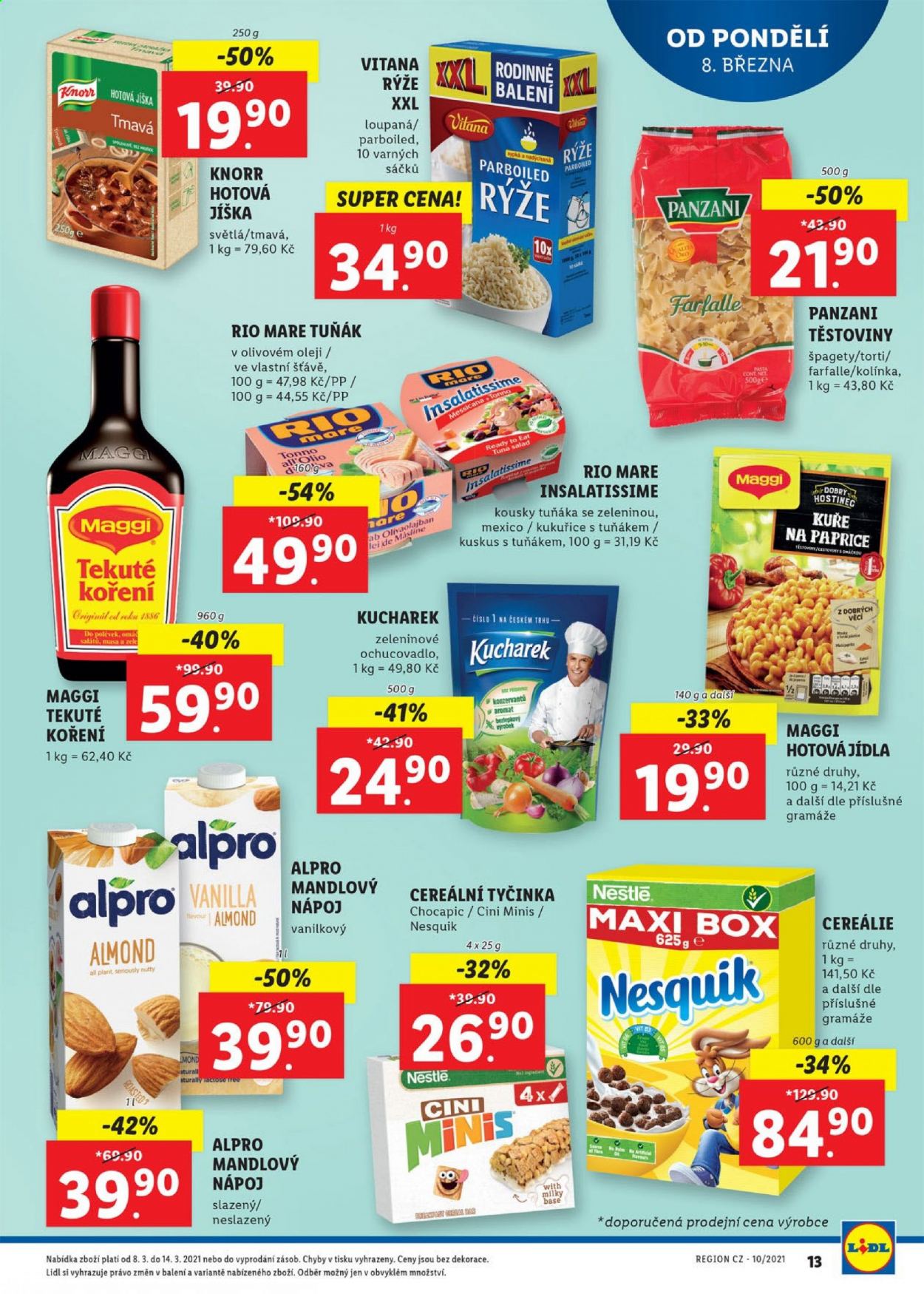 Leták Lidl - 8.3.2021 - 14.3.2021. Strana 13