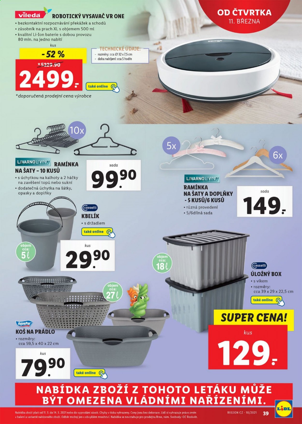 Leták Lidl - 8.3.2021 - 14.3.2021. Strana 39