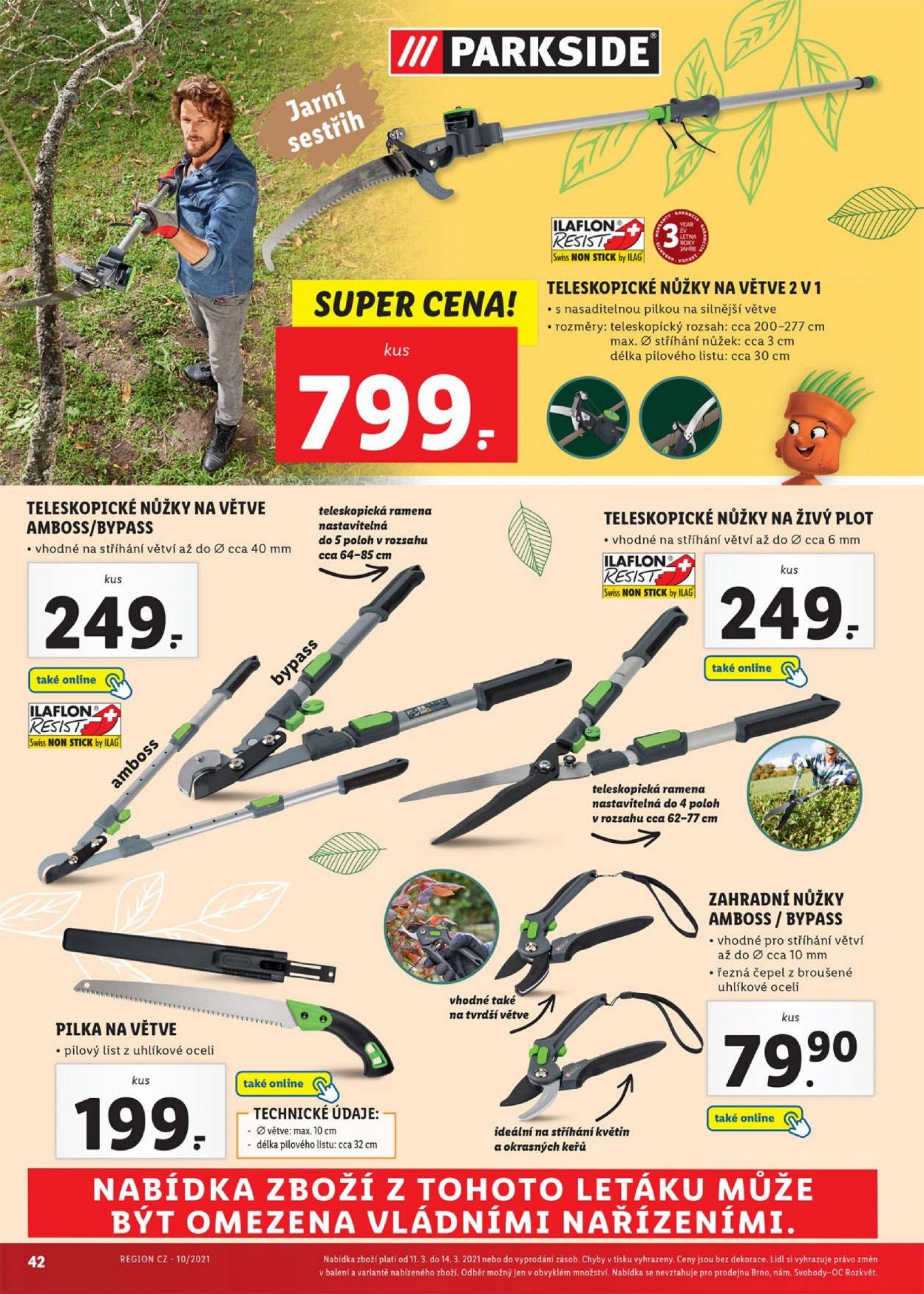 Leták Lidl - 8.3.2021 - 14.3.2021. Strana 42