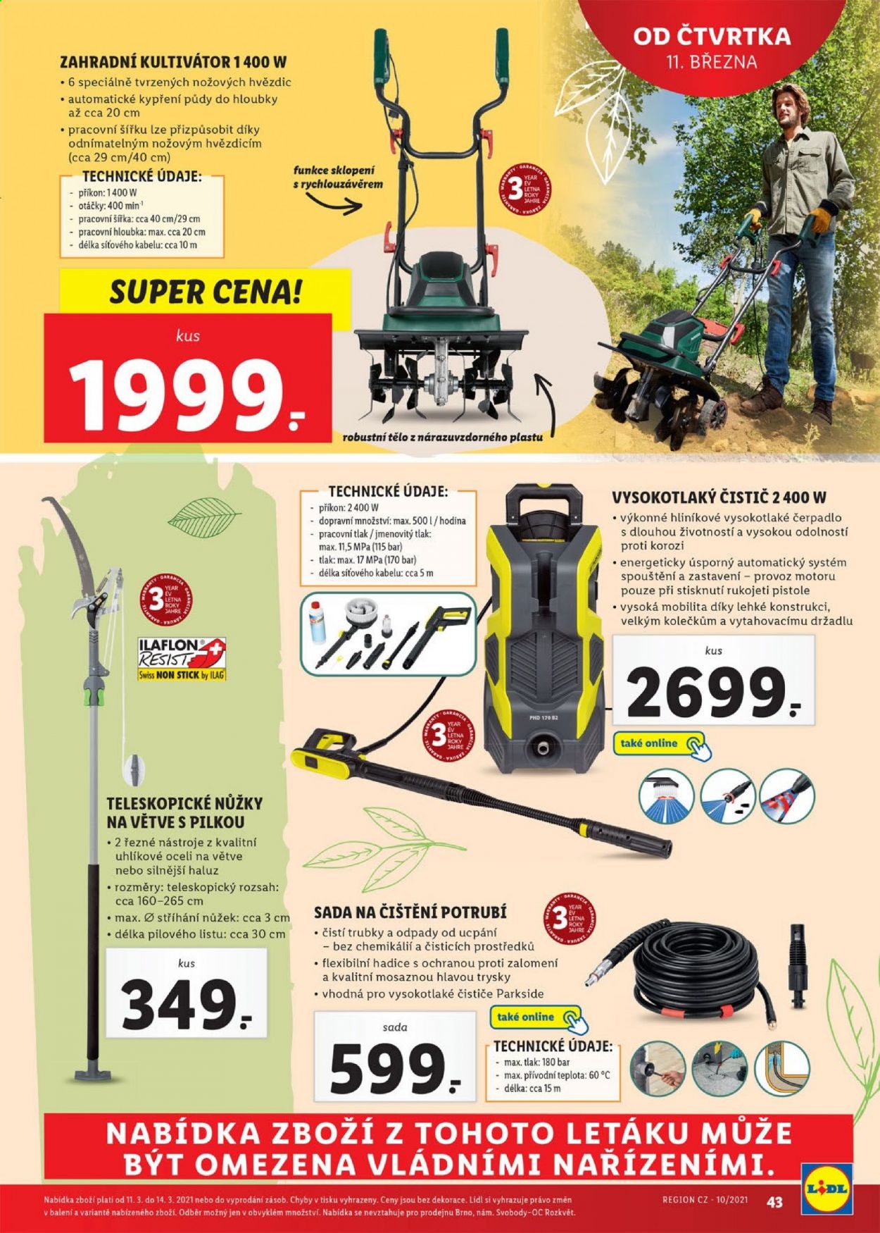 Leták Lidl - 8.3.2021 - 14.3.2021. Strana 43
