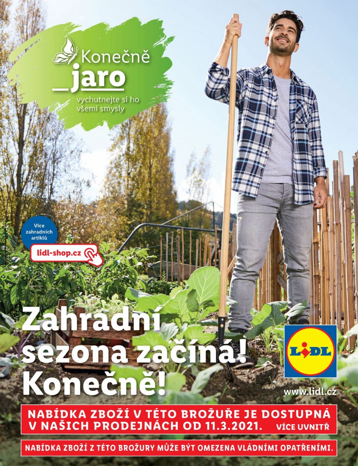 Leták Lidl - 11.3.2021 - 25.4.2021. Strana 1
