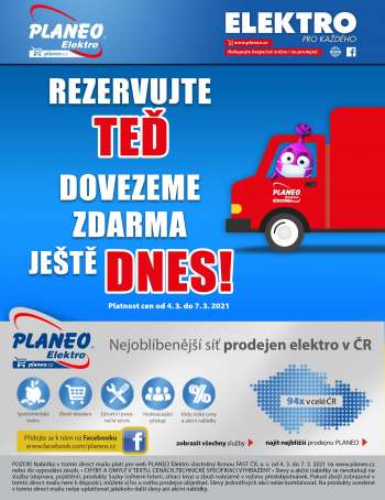 Leták PLANEO Elektro - 4.3.2021 - 7.3.2021.