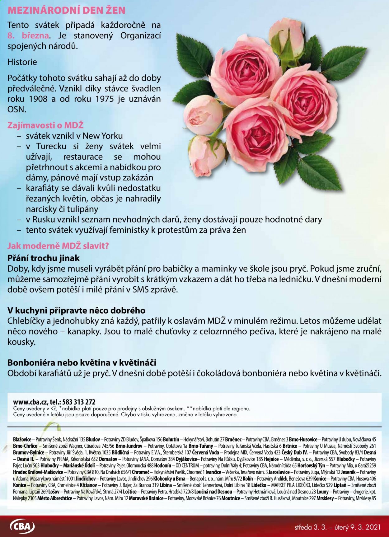 Leták CBA Premium - 3.3.2021 - 9.3.2021. Strana 6