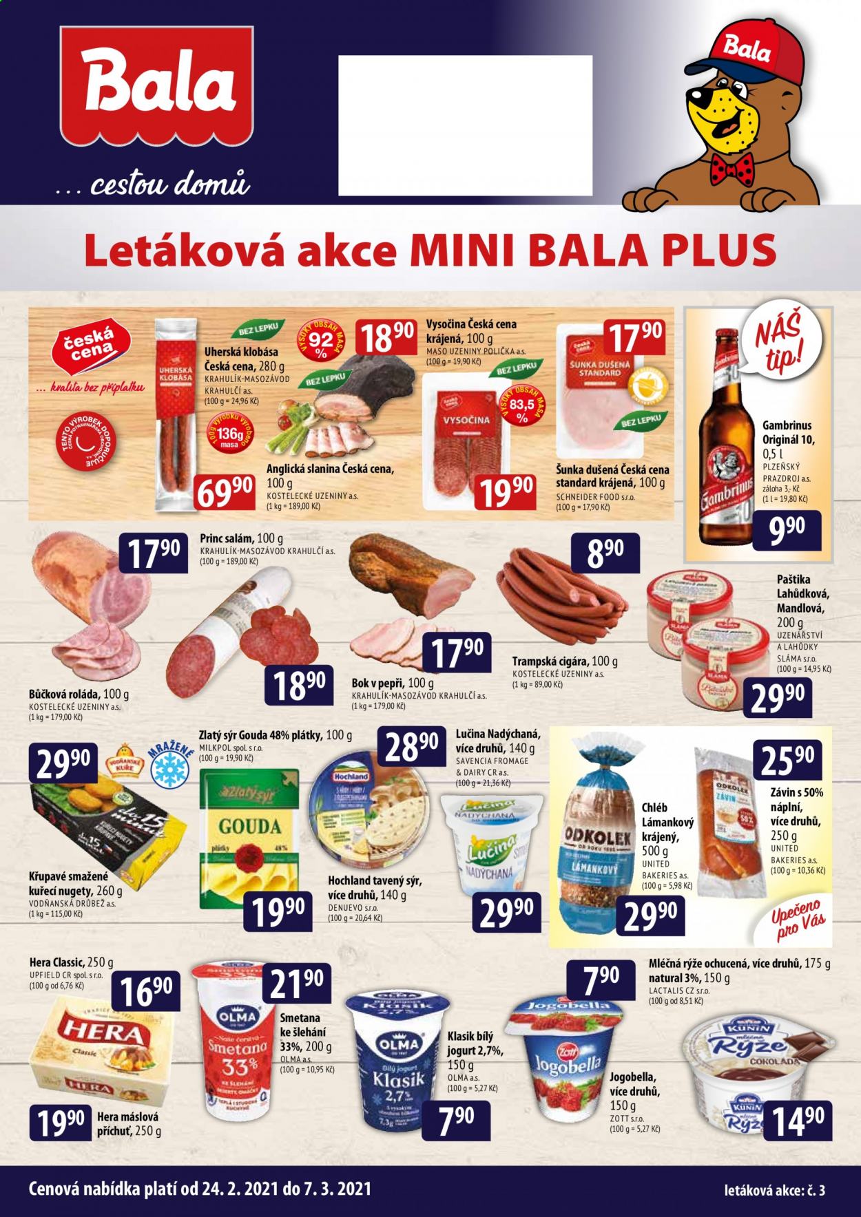 Leták Bala - 24.2.2021 - 7.3.2021. Strana 1