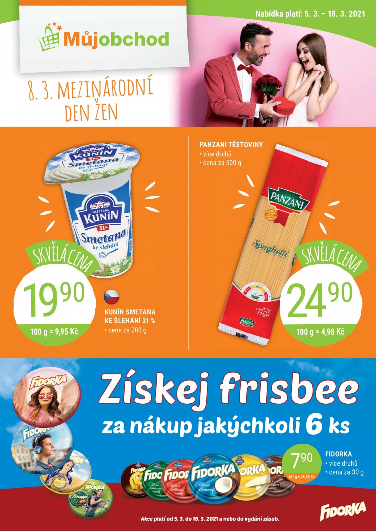 Leták Můj obchod - 5.3.2021 - 18.3.2021. Strana 1