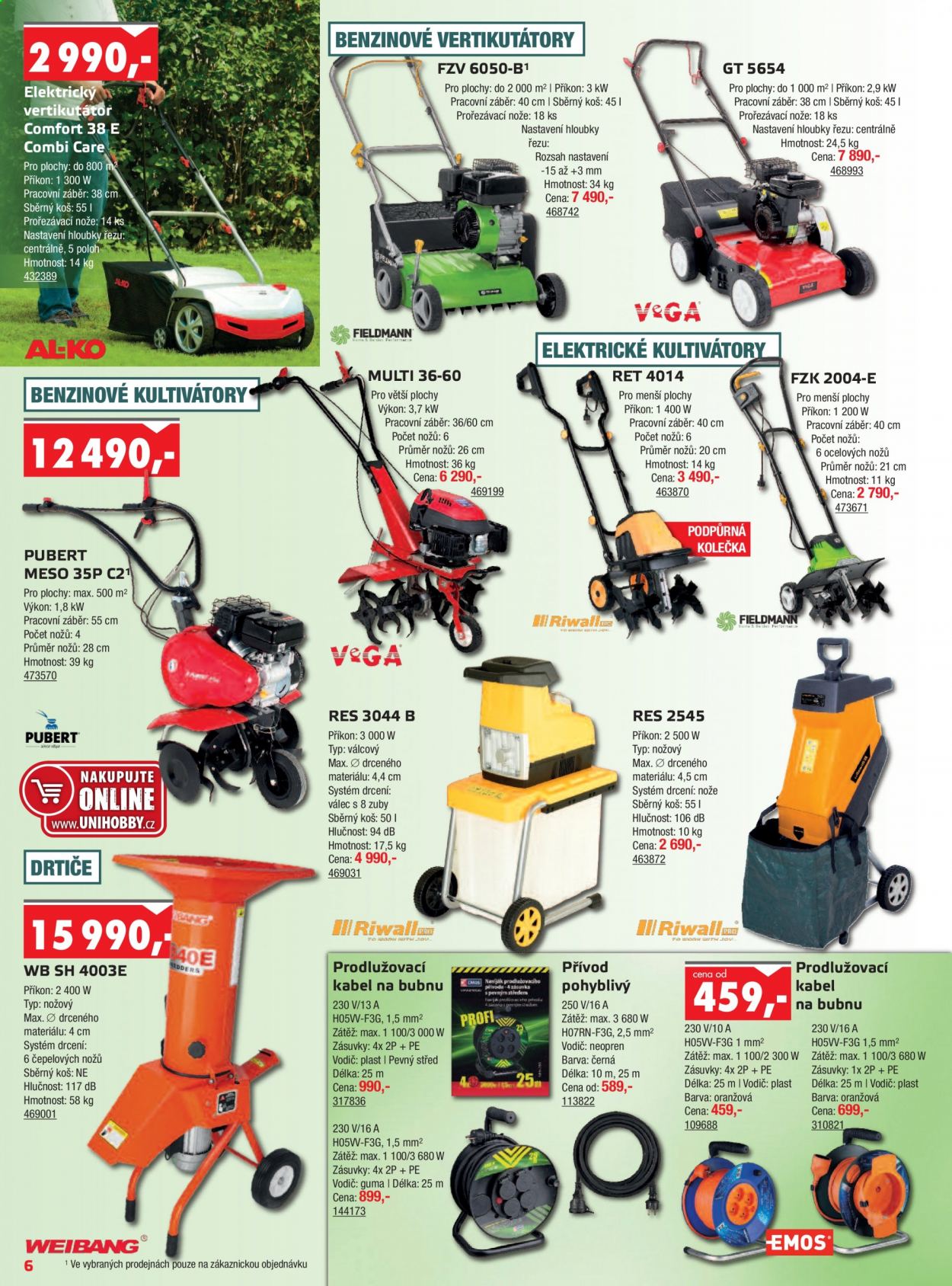 Leták UNI HOBBY - 4.3.2021 - 28.3.2021. Strana 6