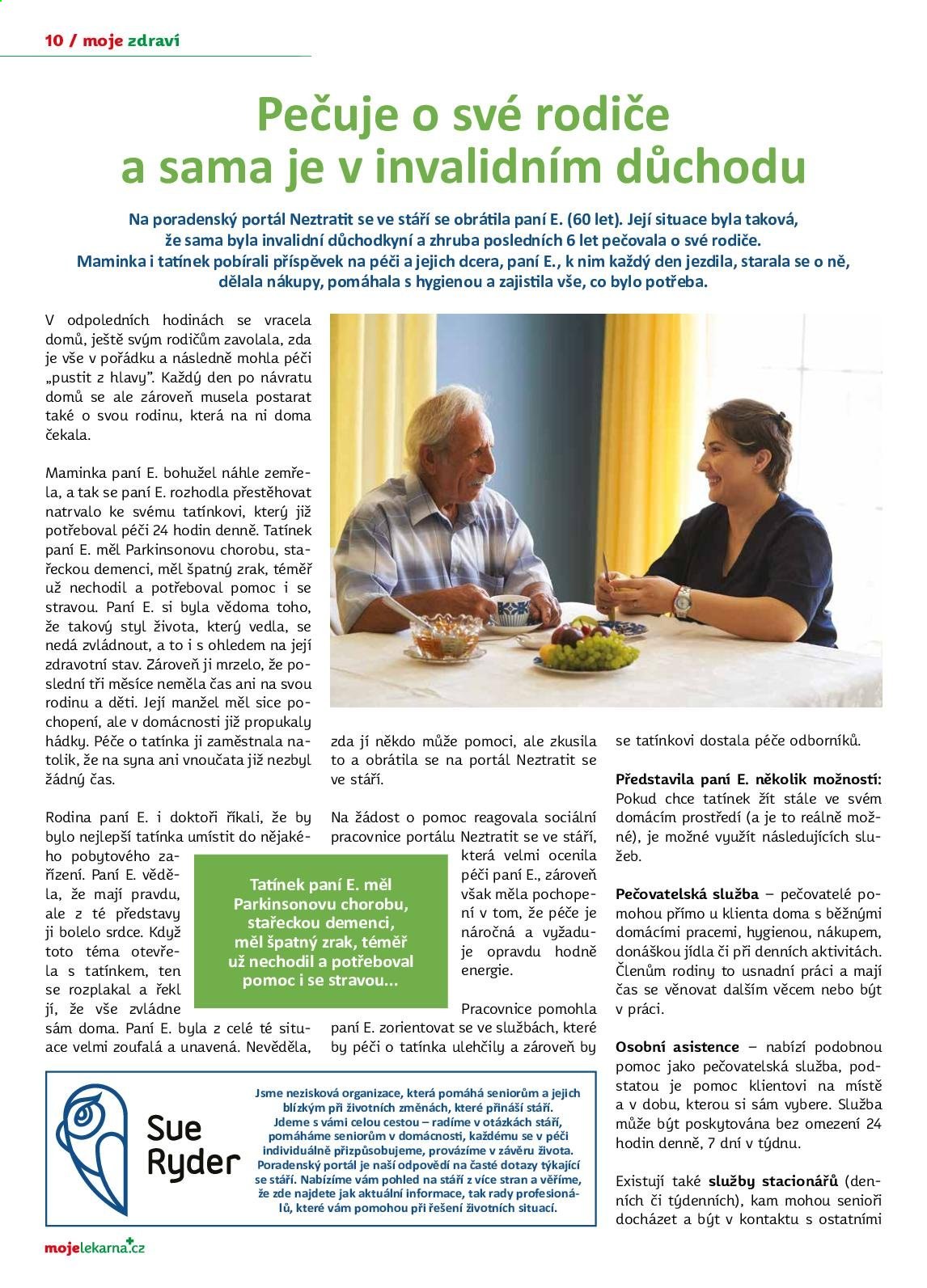 Leták mojelekarna.cz - 1.3.2021 - 30.4.2021. Strana 10