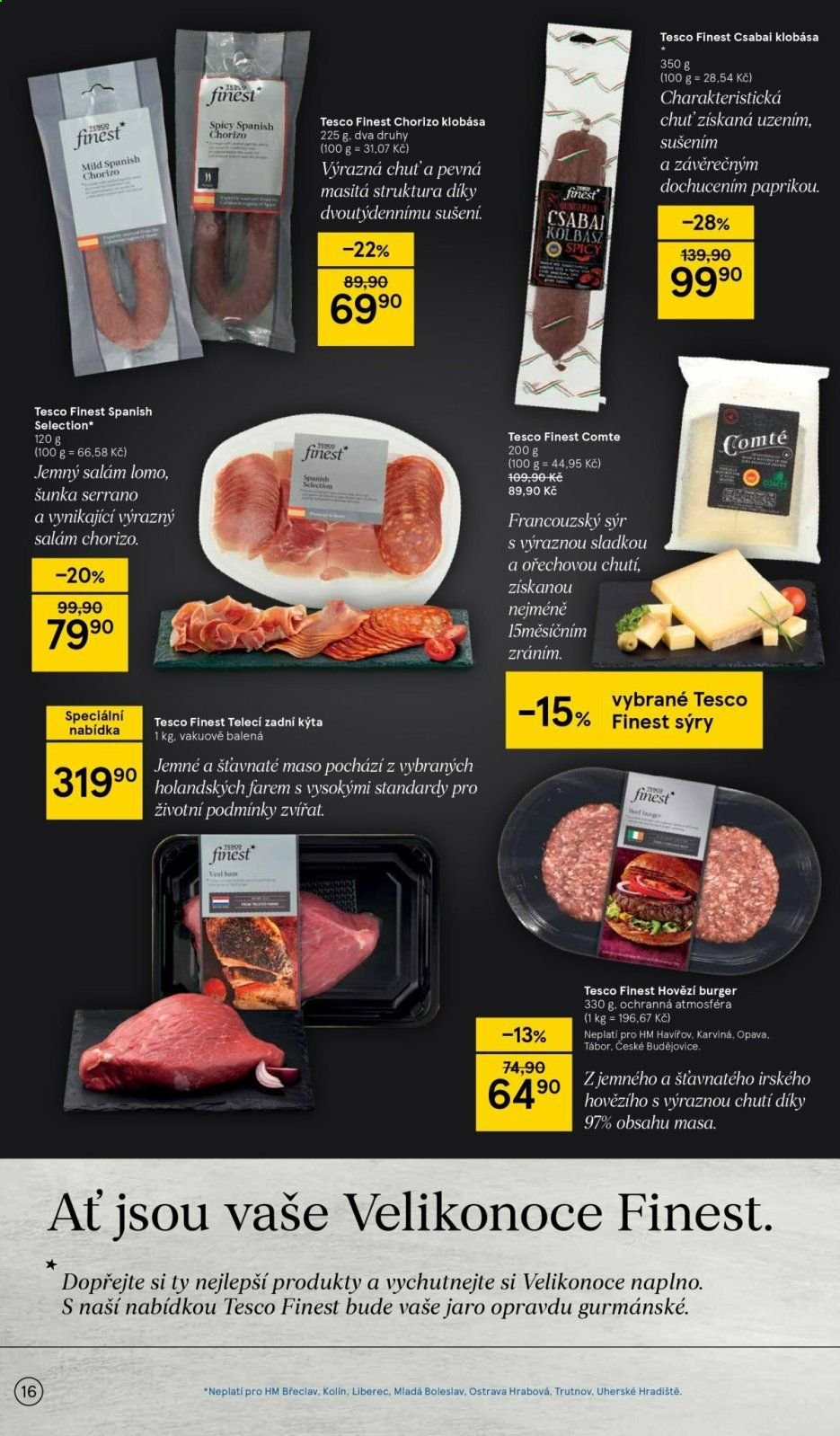 Leták TESCO - 9.3.2021 - 4.4.2021. Strana 16