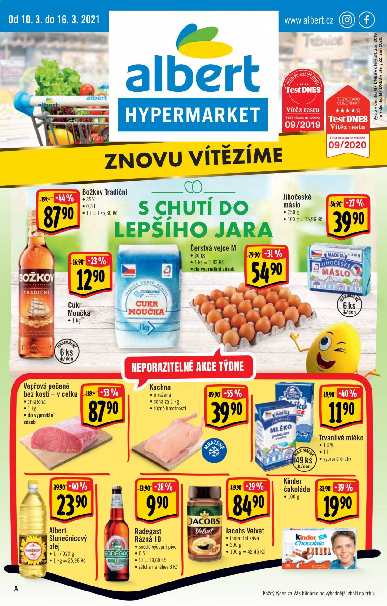 Leták Albert Hypermarket - 10.3.2021 - 16.3.2021. Strana 1