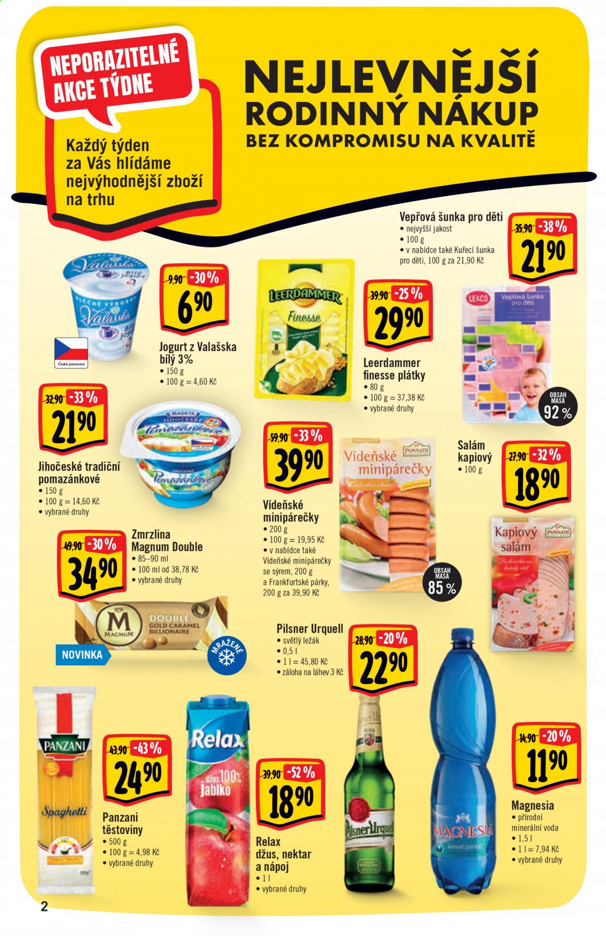 Leták Albert Hypermarket - 10.3.2021 - 16.3.2021. Strana 2