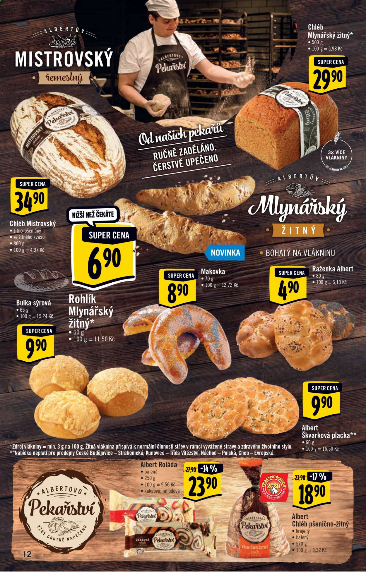 Leták Albert Hypermarket - 10.3.2021 - 16.3.2021. Strana 12