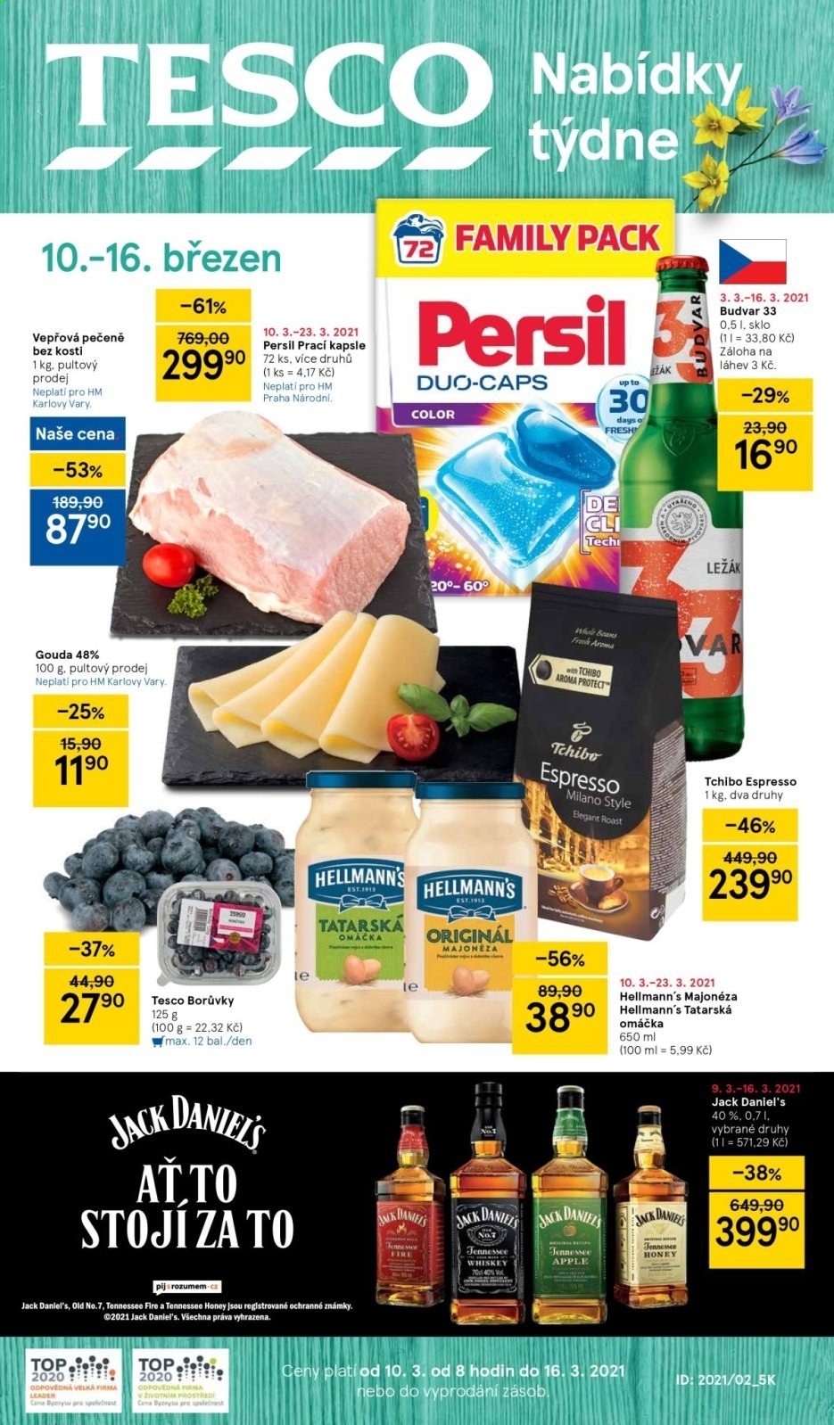 Leták TESCO - 10.3.2021 - 16.3.2021. Strana 1