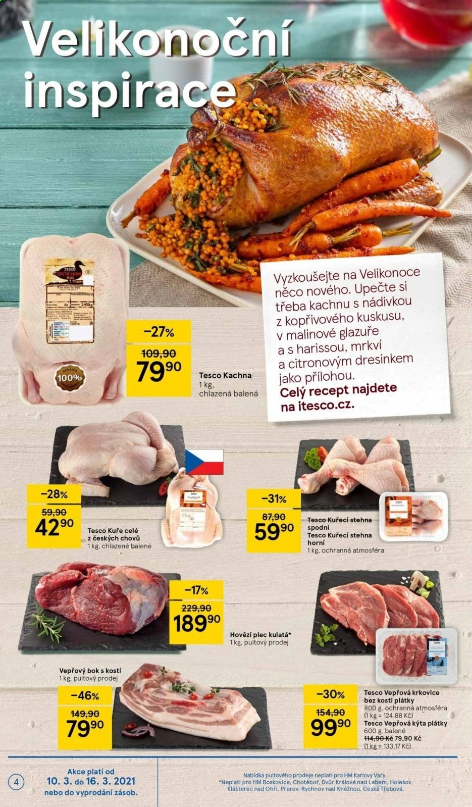 Leták TESCO - 10.3.2021 - 16.3.2021. Strana 4