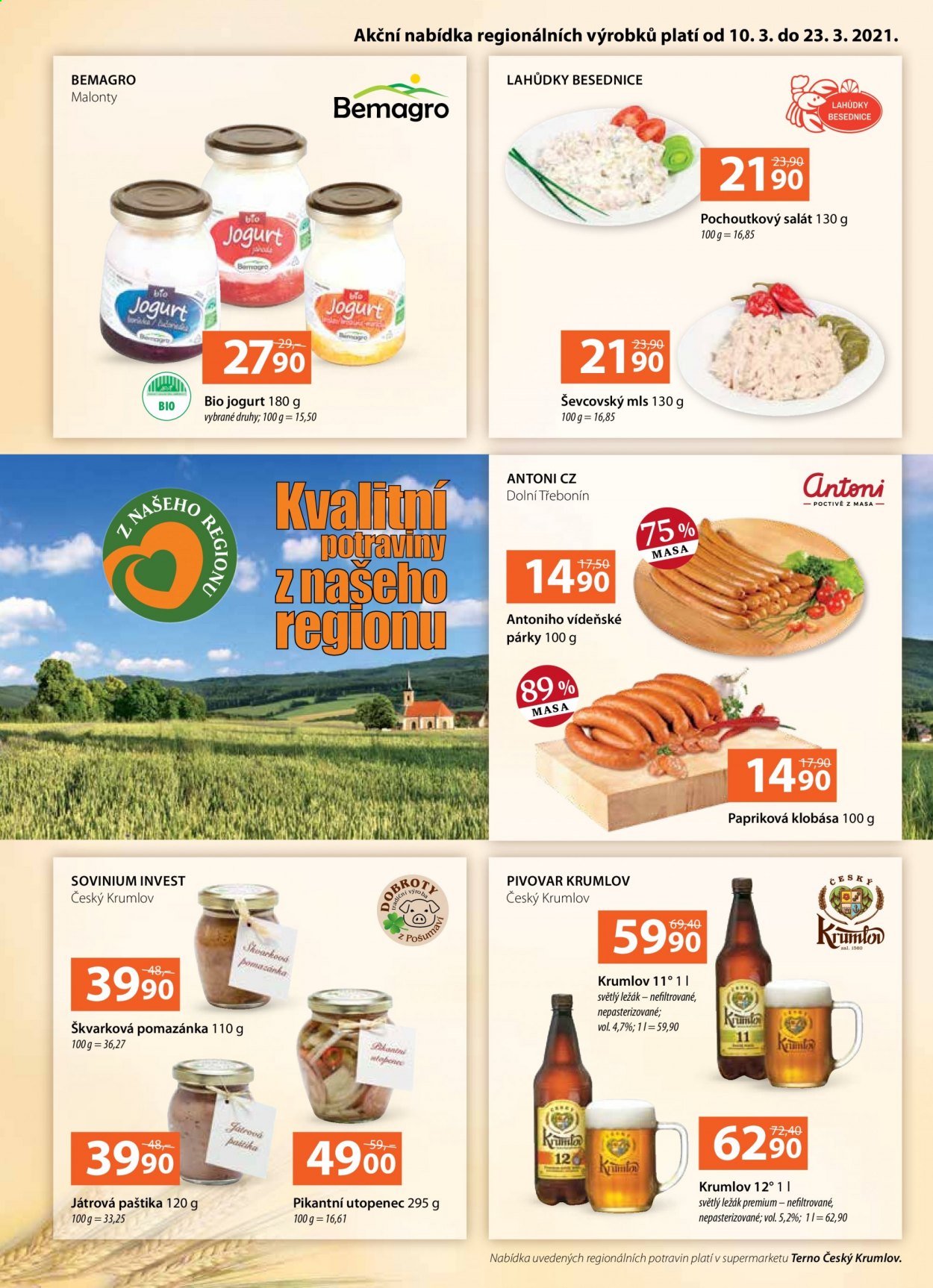 Leták coop TERNO - 10.3.2021 - 23.3.2021. Strana 1