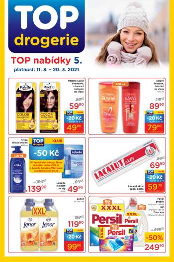 Leták TOP drogerie - 11.3.2021 - 23.3.2021.