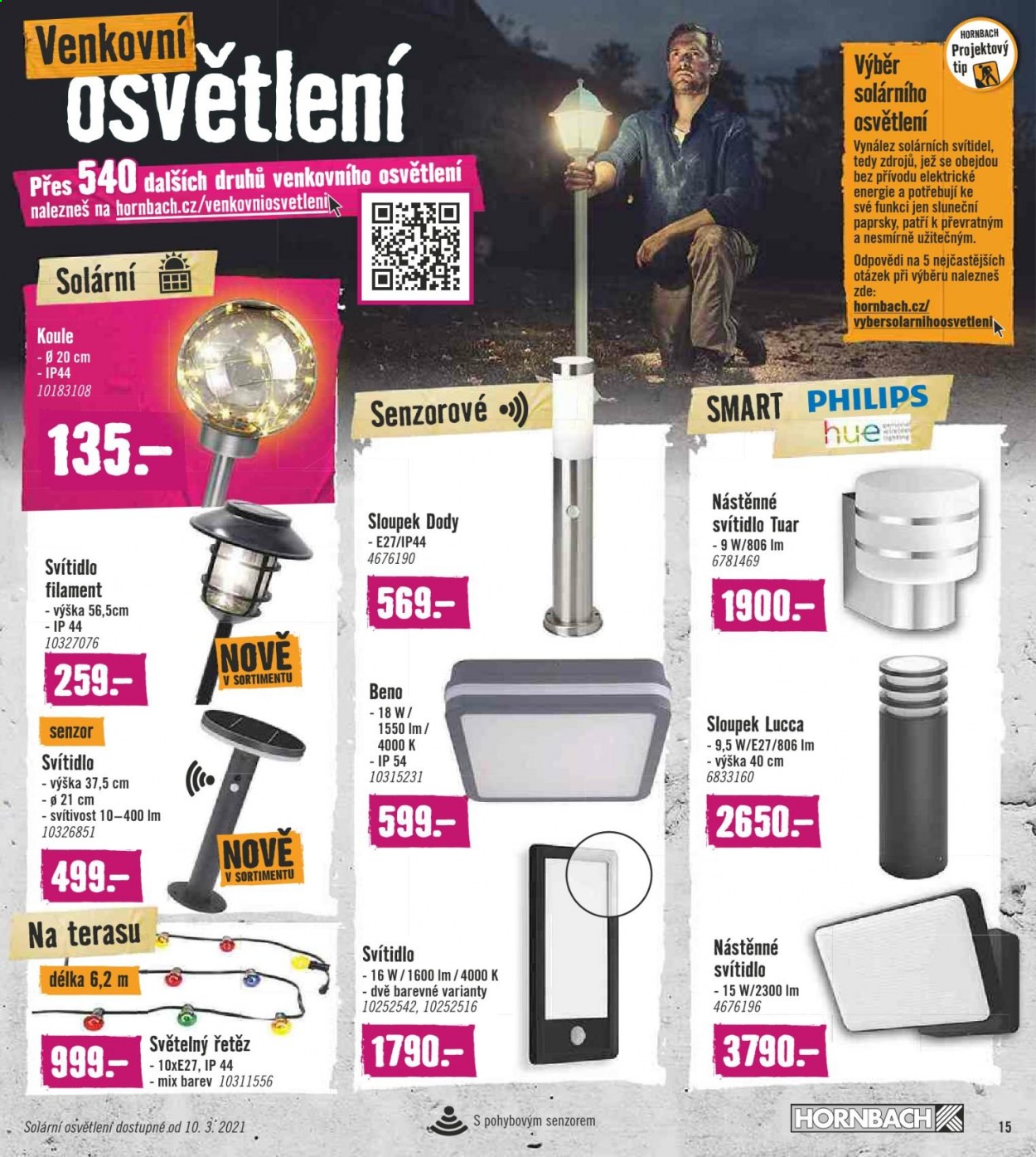 Leták HORNBACH - 3.3.2021 - 30.3.2021. Strana 15