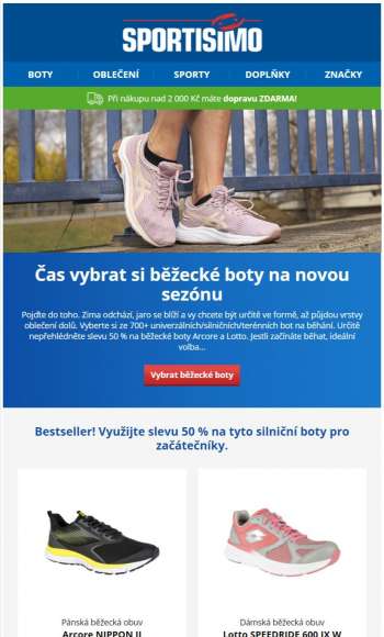 Leták SPORTISIMO - 9.3.2021 - 14.3.2021.