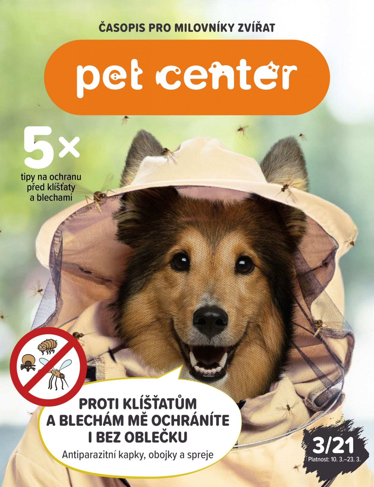 thumbnail - Leták Pet Center - 10.3.2021 - 23.3.2021 - Produkty v akci - obojek. Strana 1.