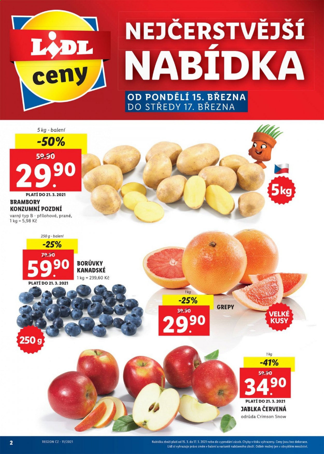 Leták Lidl - 15.3.2021 - 21.3.2021. Strana 2