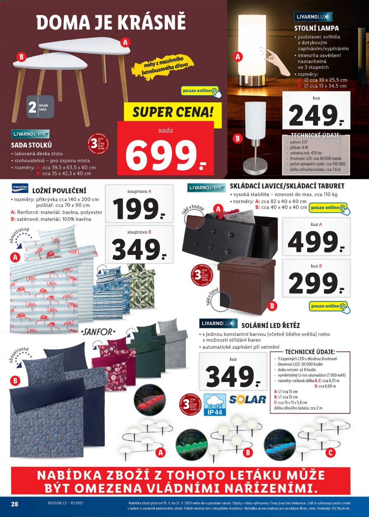 Leták Lidl - 15.3.2021 - 21.3.2021. Strana 28