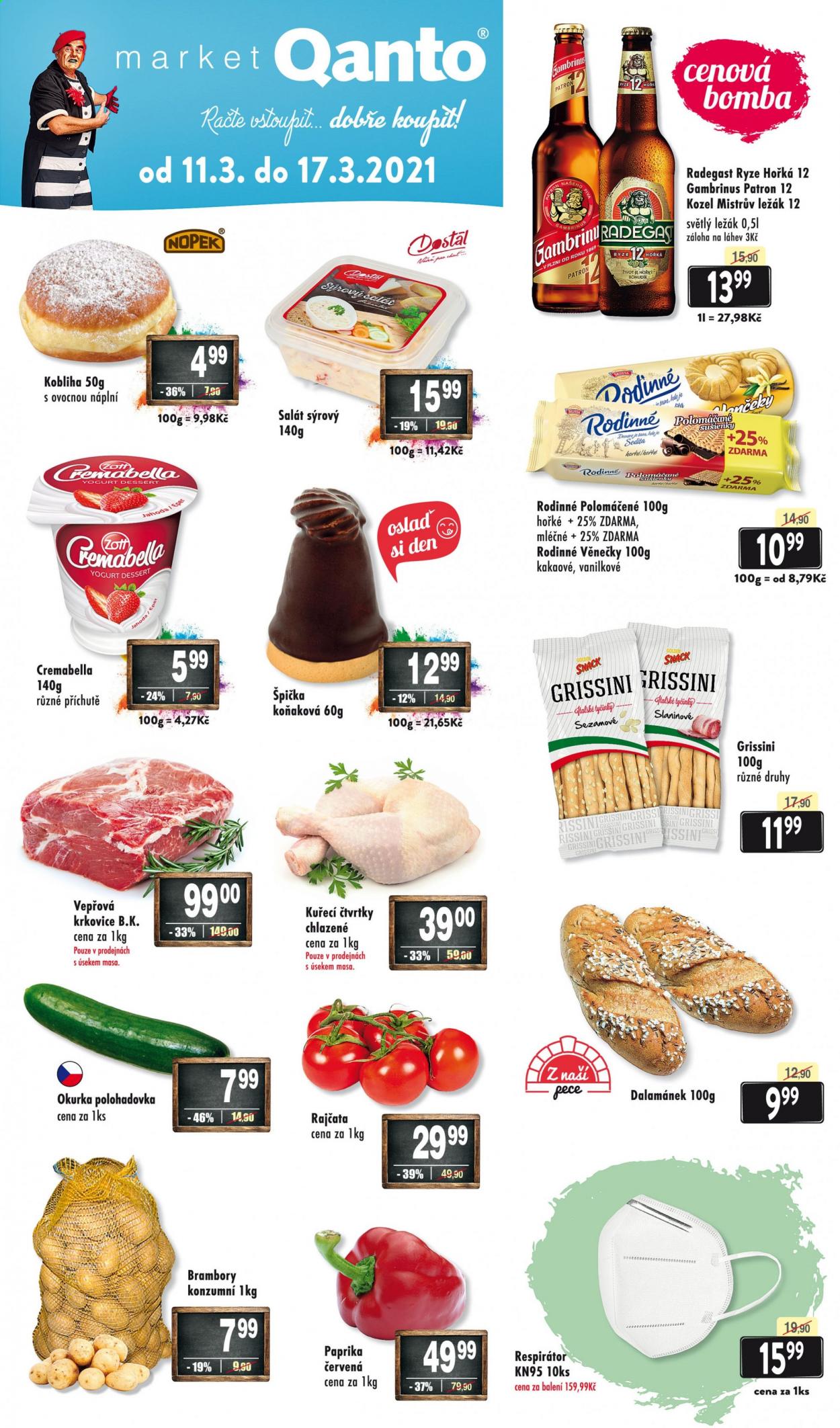 Leták Qanto market - 11.3.2021 - 17.3.2021. Strana 1