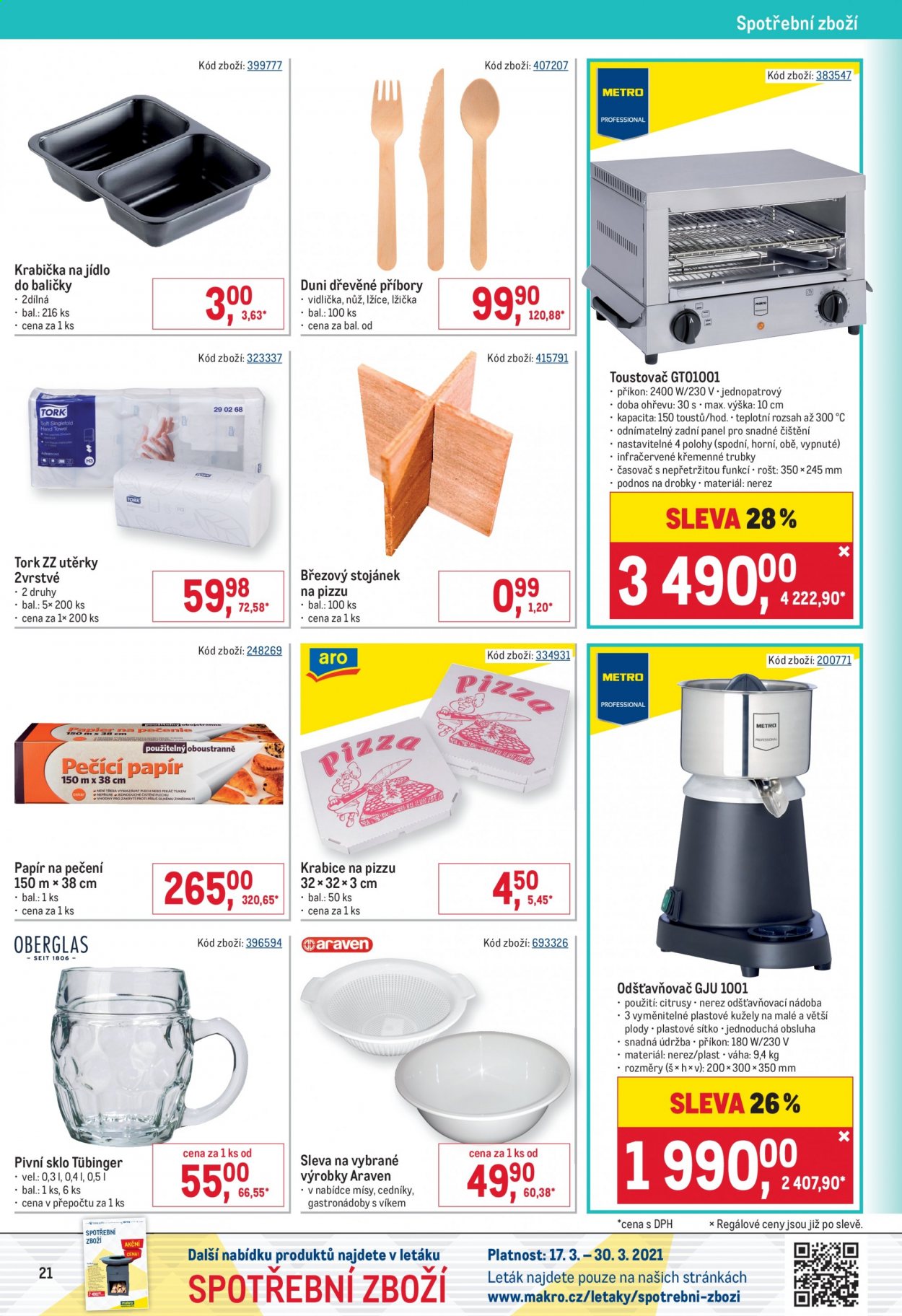 Leták MAKRO - 17.3.2021 - 30.3.2021. Strana 21