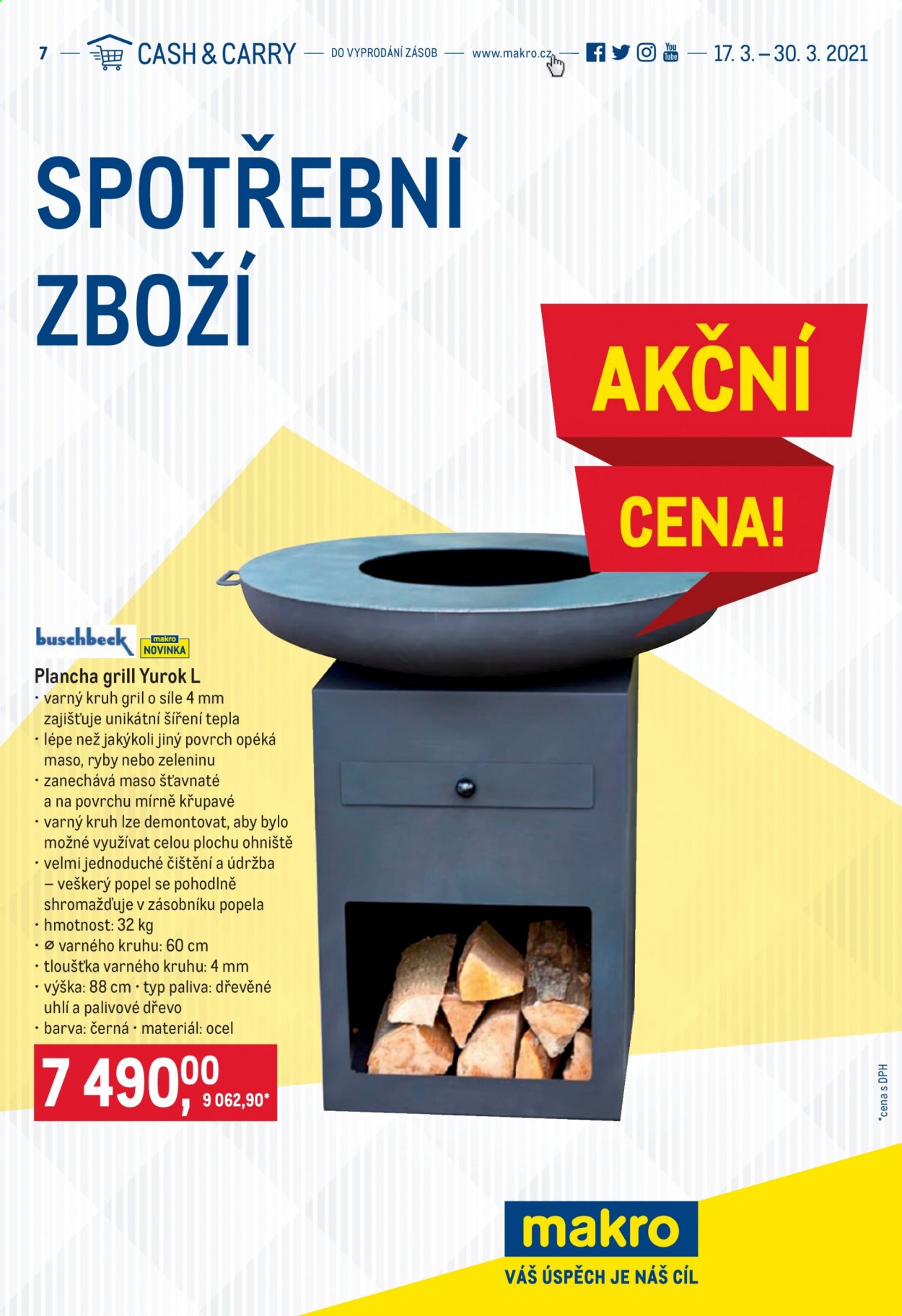Leták MAKRO - 17.3.2021 - 30.3.2021. Strana 1