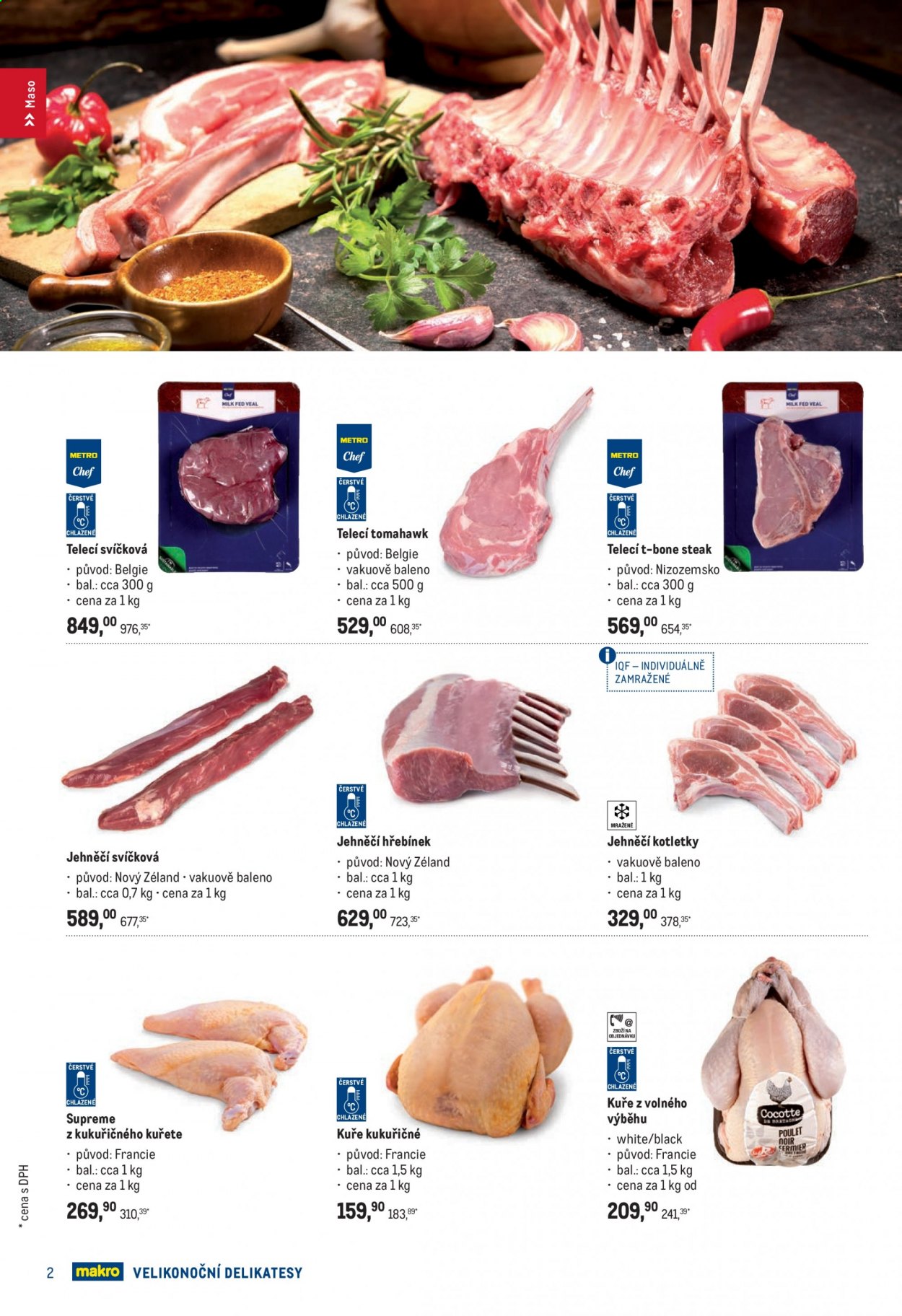 Leták MAKRO - 17.3.2021 - 13.4.2021. Strana 2