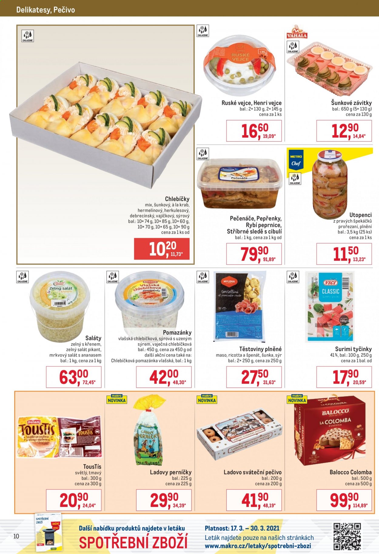 Leták MAKRO - 17.3.2021 - 30.3.2021. Strana 10